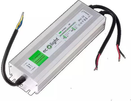 Eco Light LED Захранване Водоустойчиво IP67 Мощност 250W с Изходно Напрежение 12V