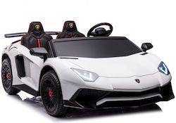 Kinder Auto Doppelsitzer A8803 24 Volt Weiß