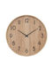 Atmosphera Ivana Silent Wooden Black Wall Clock Ø55cm