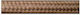 Gekas Fabric Cable 2x0.75mm² in Brown Color 1m 40-301027