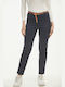 Donna Martha Women's Fabric Trousers Dark blue