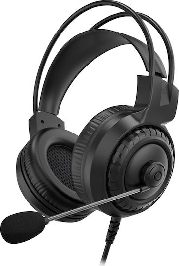 Kruger & Matz Rebel GH-10 Over Ear Gaming Headset με σύνδεση USB