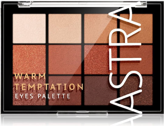 Astra Make Up Παλέτα με Σκιές Ματιών Matte σε Στερεή Μορφή Palette 15gr