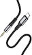 Jokade Ja106 USB 2.0 Kabel USB Typ-C männlich - 3,5mm Schwarz 1m