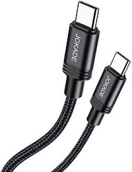 Jokade Ja041 USB 2.0 USB-C Male - USB-C 100W 2m