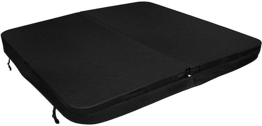 Προστατευτικό Κάλυμμα Πισίνας Μαύρο 2.2m Hot Tub Spa Cover Black