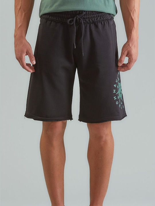 Maui & Sons Sportliche Herrenshorts Black