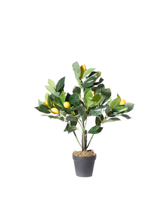 Supergreens Artificial Plant in Pot Lemon Tree Green 50cm 1pcs