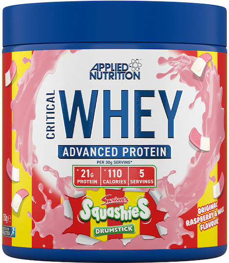 Applied Nutrition Critical Whey Protein Whey Gluten Free with Flavor Swizzles Squashies Drumstick 150gr