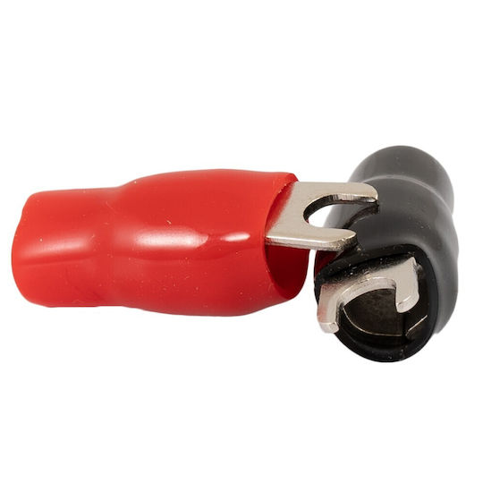 Auto-Connect mit Isolierung Rot (720ST20RBL1) in einem Set von 2Stück