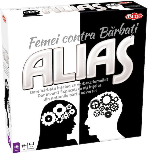 Joc de Societate Alias Game - Women against Men pentru 4-12 Jucători 15+ Ani Tactic