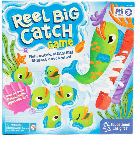 Επιτραπέζιο Παιχνίδι Reel Big Catch για 2-3 Παίκτες 3+ Ετών Educational Insights