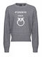 Pinko Women's Sweatshirt GREY 100414Y7Z4