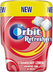 Orbit 30 Τσίχλες με Γεύση Φράουλα Λεμόνι 67gr