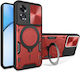 Techsuit Camguard Pro Back Cover Silicon Roșu (...