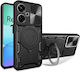 Techsuit Camguard Pro Back Cover Μεταλλικό Μαύρ...