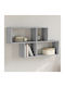 Shelf Wall Grey Sonoma 100x20x53cm