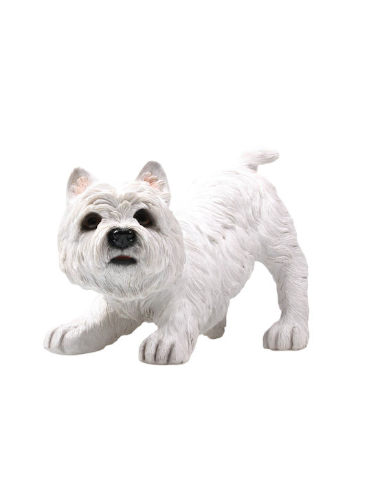 Decorative Dog Polyresin 33x17x23cm 1pcs