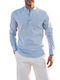 Kedi Men's Shirt Light Blue