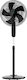 Cecotec EnergySilence 515 MaxFlow Pedestal Fan 45W 40cm Diameter Black