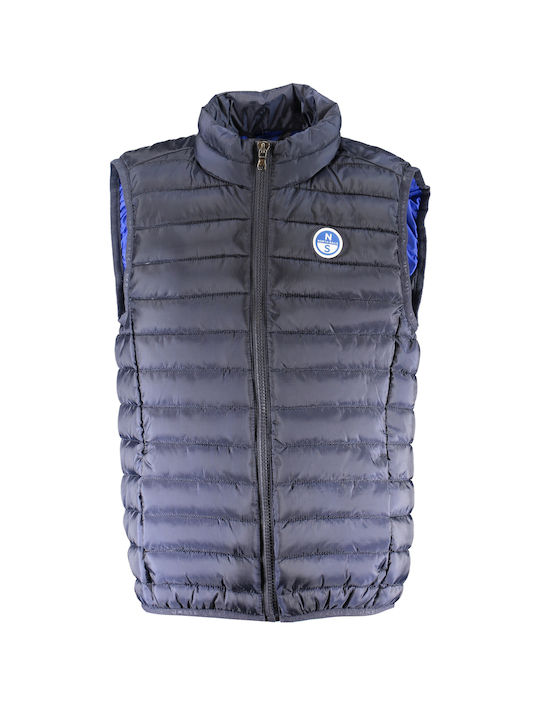 North Sails Kids Casual Jacket Sleeveless Blue