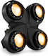 BeamZPro Beam LED Stage Blinder Amber