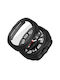 Tech-Protect DEFENSE360 Plastic Case with Glass in Black color for Samsung Galaxy Watch Ultra (47mm)
