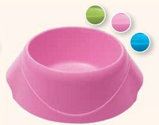 Ferplast Magnus Plastic Waterer / Feeder for Dog in Pink Color