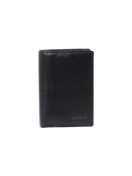 Lavor Men's Leather Wallet with RFID Black