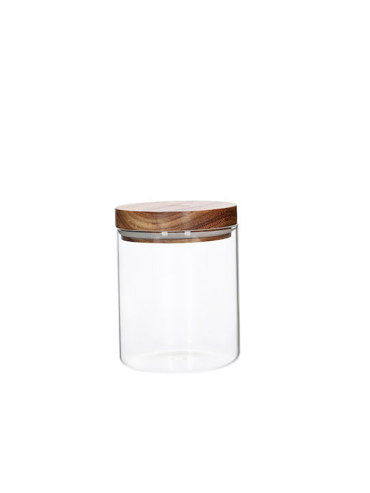 Homla Carlos Set 1pcs Jars General Use with Lid Glass 700ml