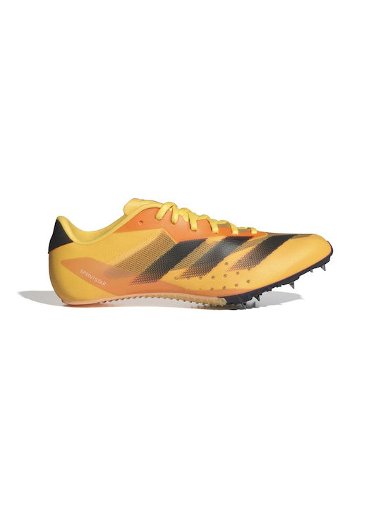 Adidas Sprintstar Herren Sportschuhe Spikes Orange