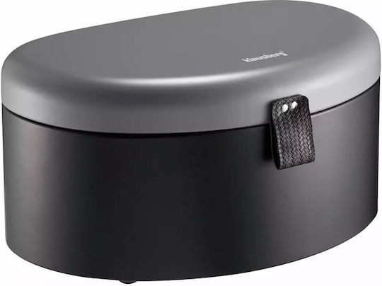 Klausberg KB-7576 Cutie de pâine cu capac Inox Gri 36x24x18.5cm