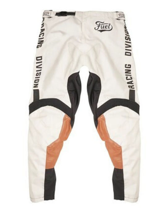 Fuel Motorcycles Men's Summer Motocross Pants White