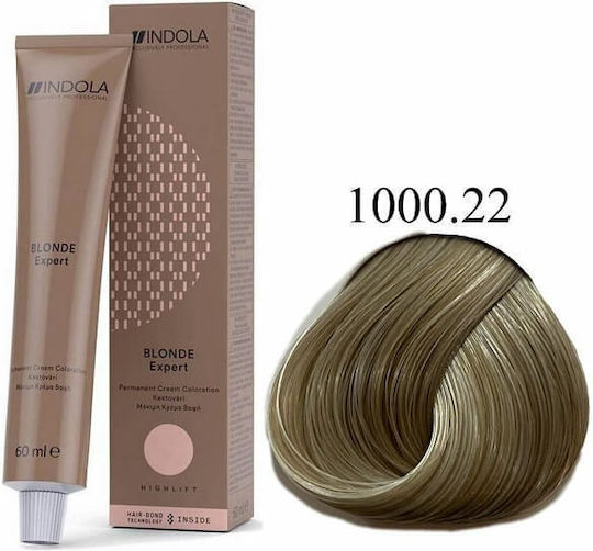 Indola Hair Dye 1000.22 Blonde Intense Pearl 60ml