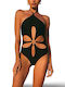 One-Piece Swimsuit Black