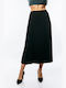 Dress Up Maxi Skirt in Black color