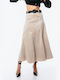 Dress Up Maxi Skirt Beige