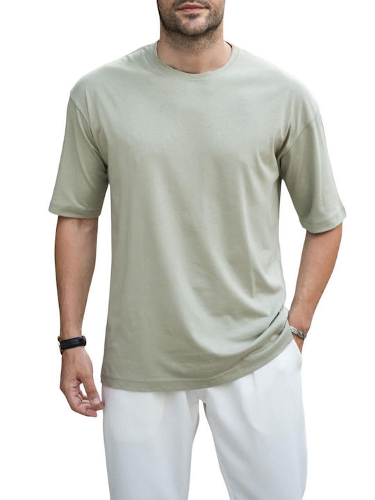 Vittorio Artist Men's Short Sleeve T-shirt Green