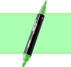 Ohuhu Neon Drawing Marker Double Tip Green