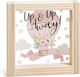 Christening Favor with Miniature Painting Made of Wood 30 Pieces