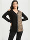Bluze Damă Off-Shoulder Bej