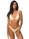 Comfuzio Bikini Set Bra & Slip Bottom Yellow