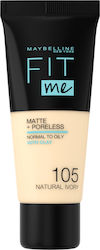 Maybelline Fit Me Matte + Poreless Flüssig 105 ...