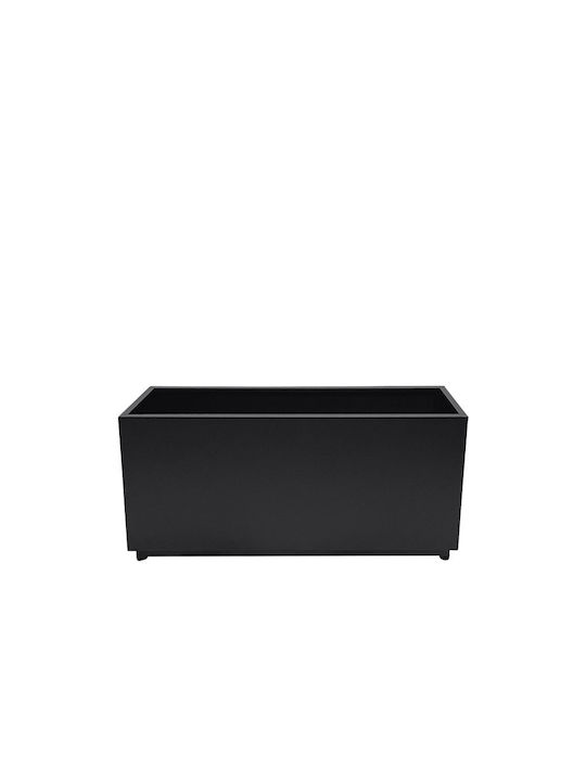 Marhome Planter Box 80x40cm Black 06-00-94765 SMALL