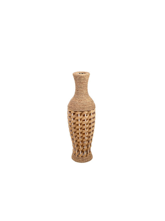 Alexandra House Living Decorative Vase Brown 25x25x80cm