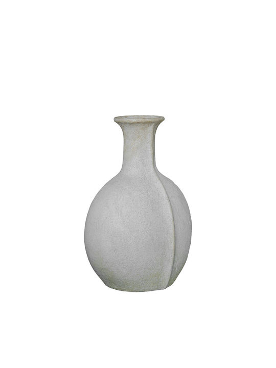 Alexandra House Living Decorative Vase White 26x20x36cm