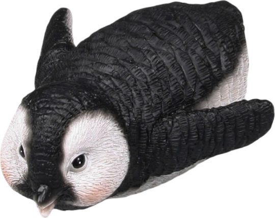 Decorative Penguin Polyresin in Prone 12x10x15cm 1pcs