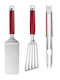 Kitchenaid Set von 3 BBQ-Werkzeugen KAG930OHERE