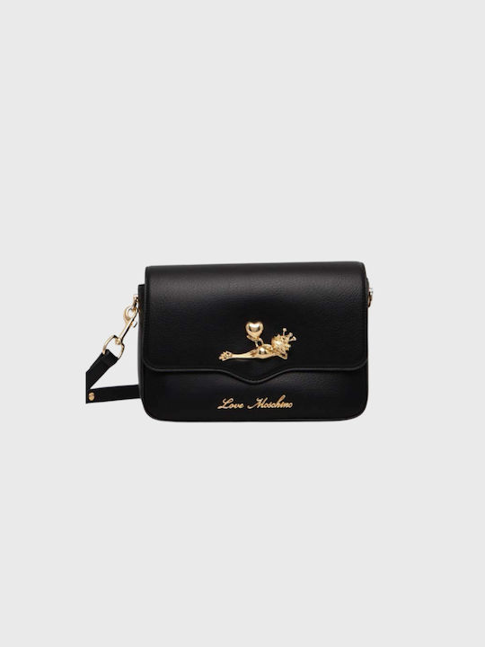 Moschino Damen Tasche Schulter Schwarz