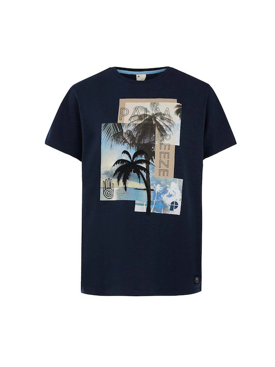 Παιδικό T-shirt Navy Μπλε